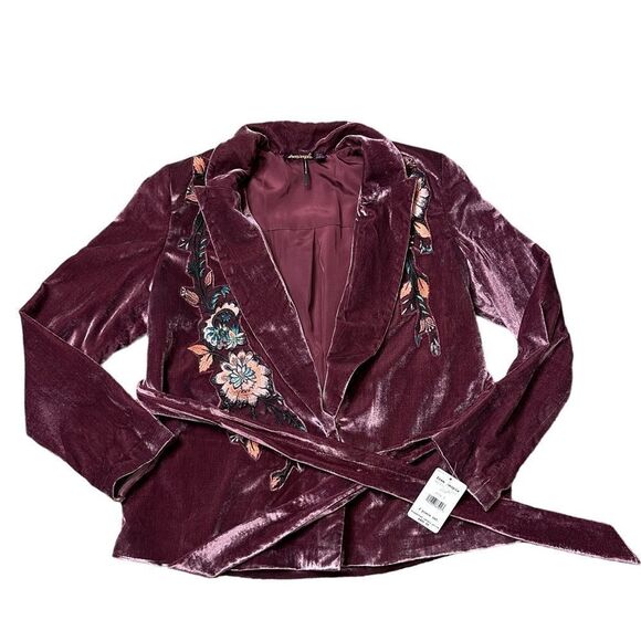 Free People Perfect Illusion Velvet Suit Jacket - Picture 11 of 15